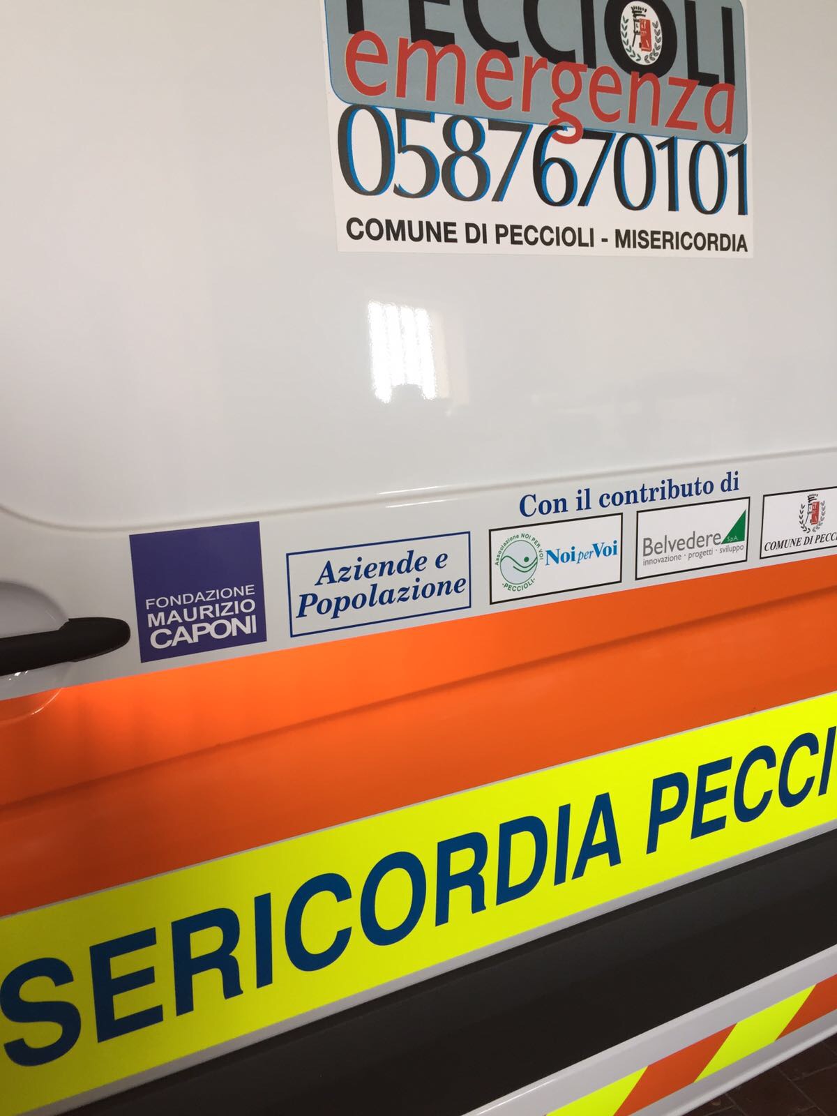 Ambulanza per Peccioli 2016